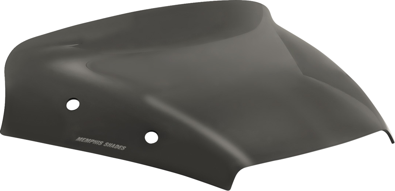 Spoiler Windshield - 2" - Dark Black Smoke - FLTR