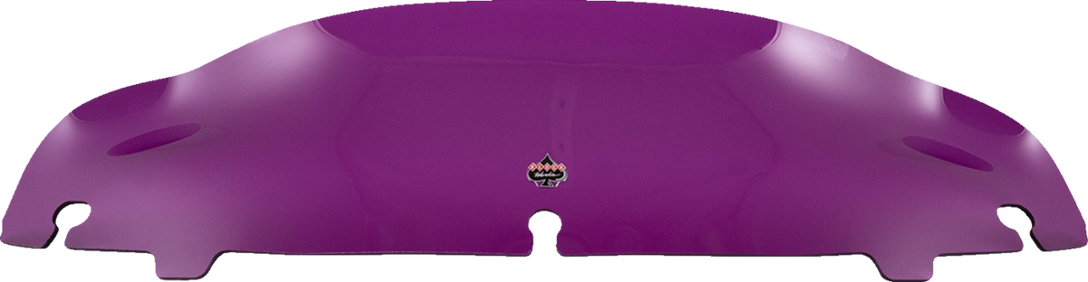 Kolor Flare® Windshield - 4" - Purple - '14-'25 FLH/FLHT/FLHX