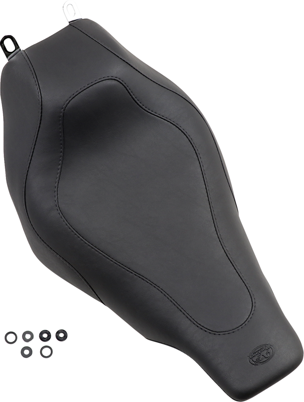 Tripper™ Solo Seat - Without Backrest - Stitched - Black - FLH/FLT '97-'07