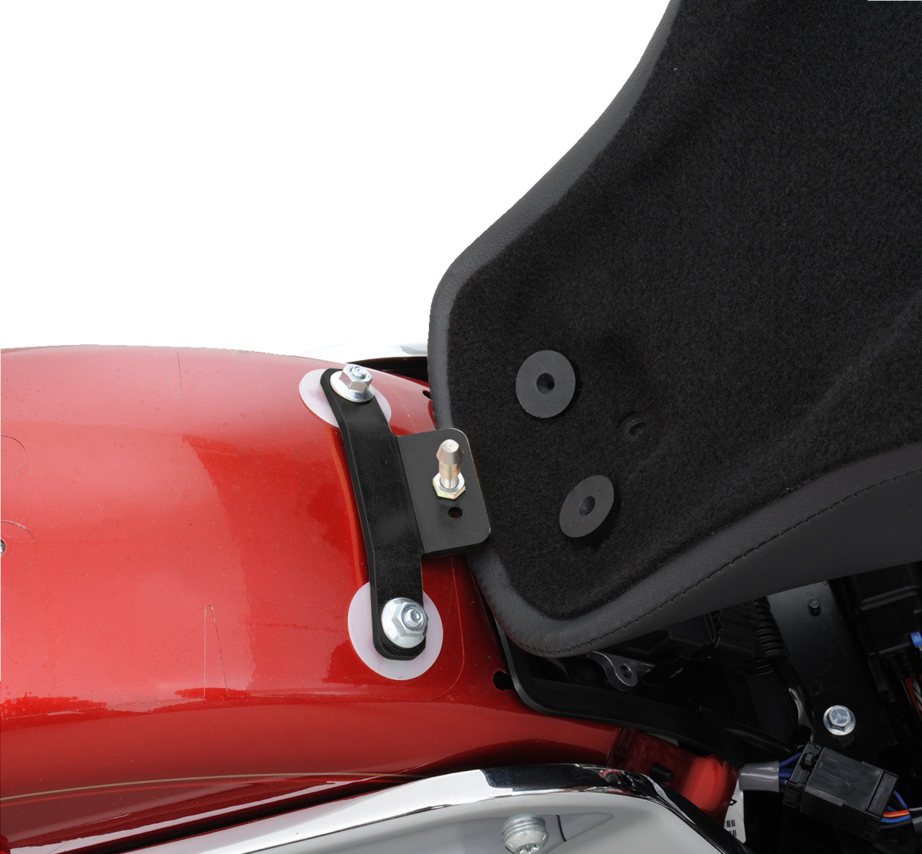 EZ-Solo Seat - Smooth - Solar-Reflective Leather - FLST '00-'17