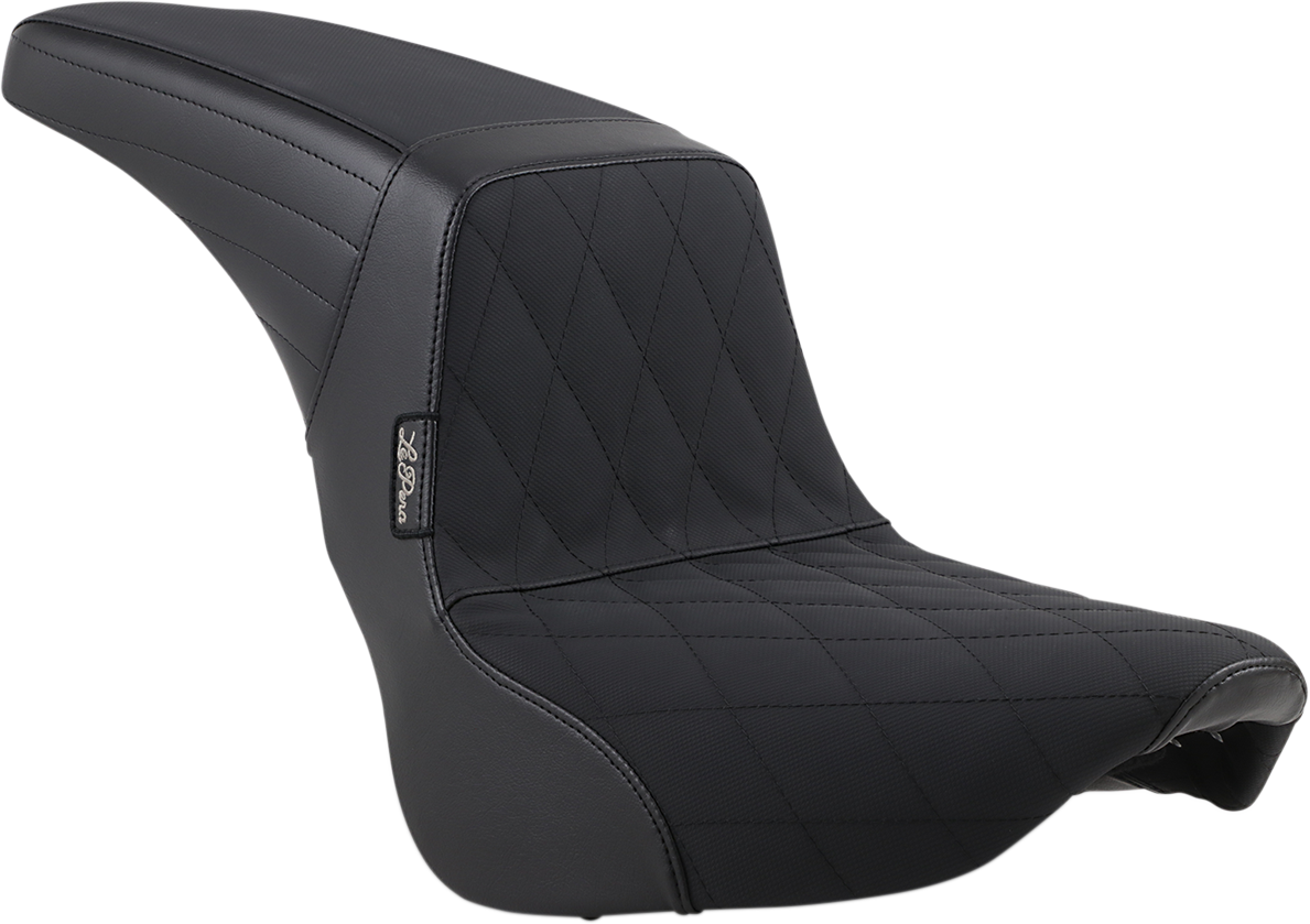 Kickflip Seat - Diamond W/ Gripp Tape - Black - Softail '18-'23