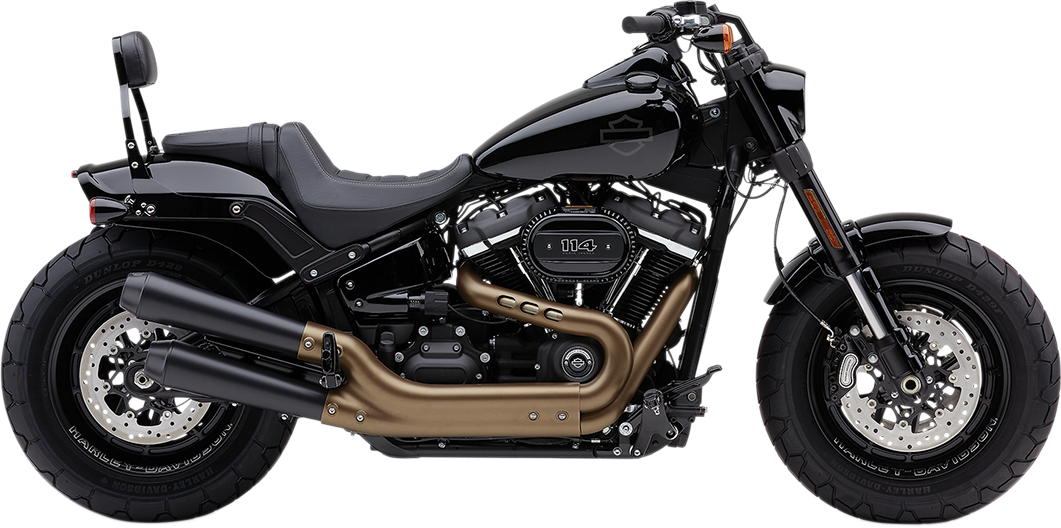 El Diablo Slip-On Mufflers - Raven Black - FXFB/S