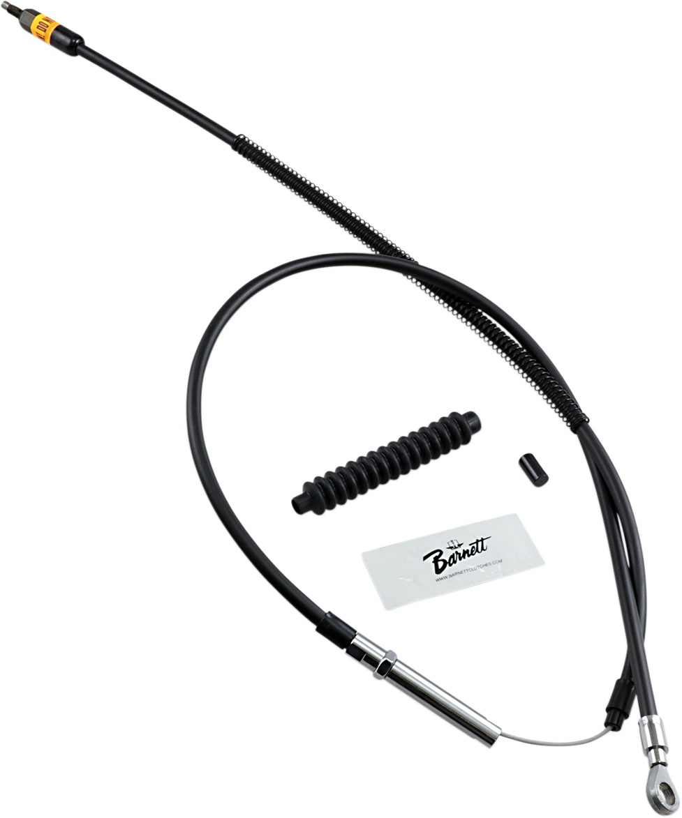 High-Efficiency Black Vinyl Clutch Cable - Standard Size