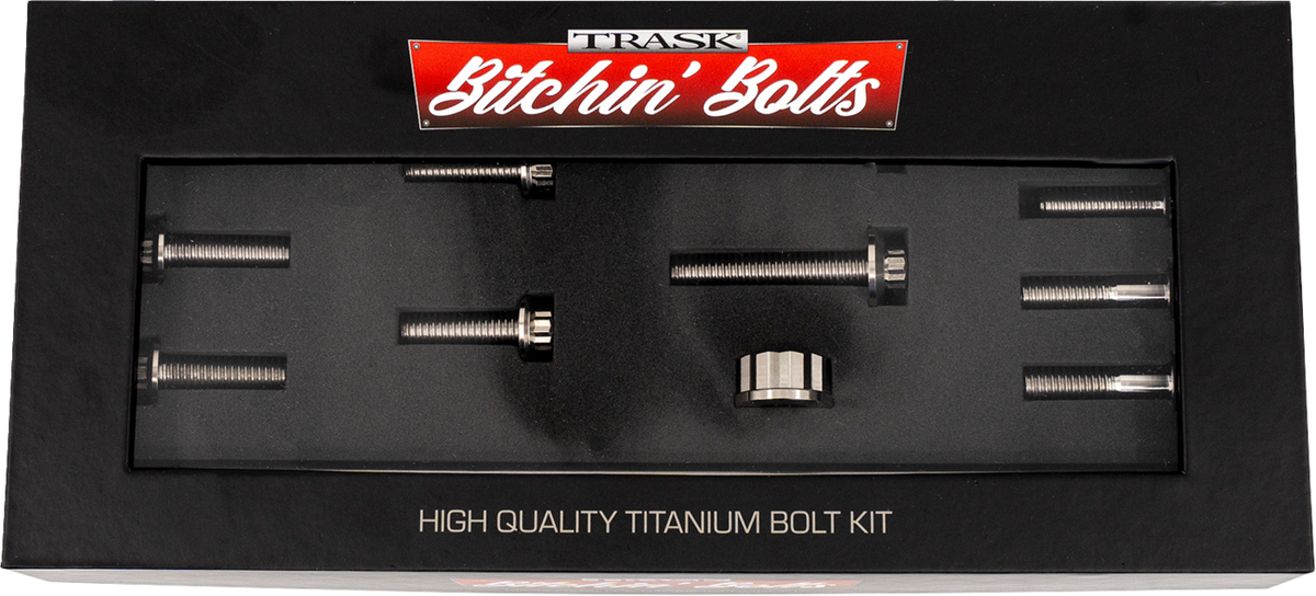 Bitchin' Bolts Hardware Kit - Titanium - M8 - Motor Mount
