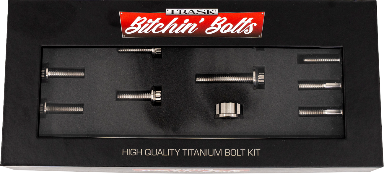 Bitchin' Bolts Hardware Kit - Titanium - M8 - Motor Mount