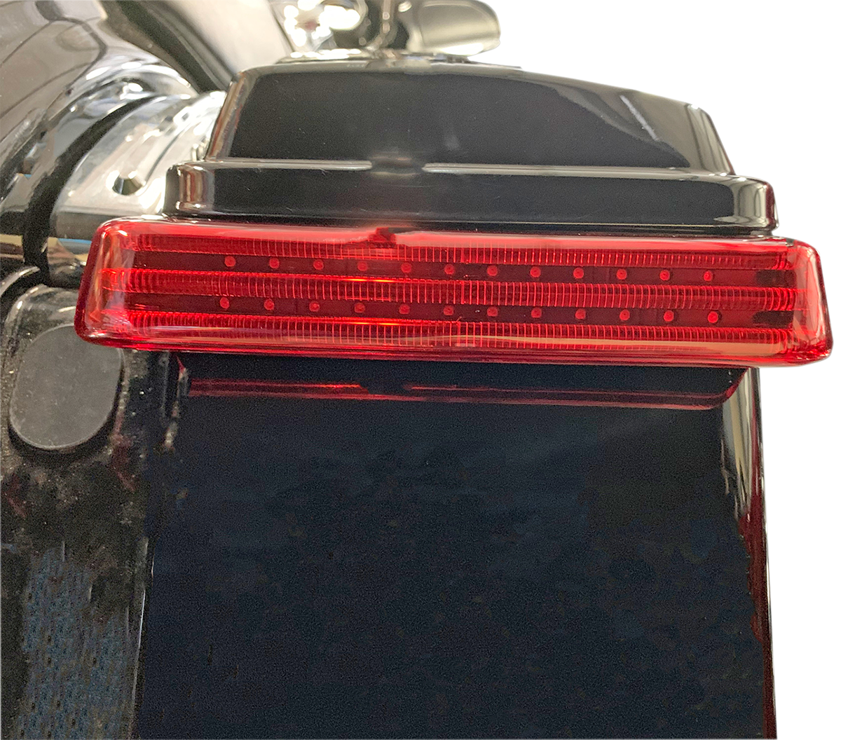 Saddlebag LED Lights - Sequential - Black/Red