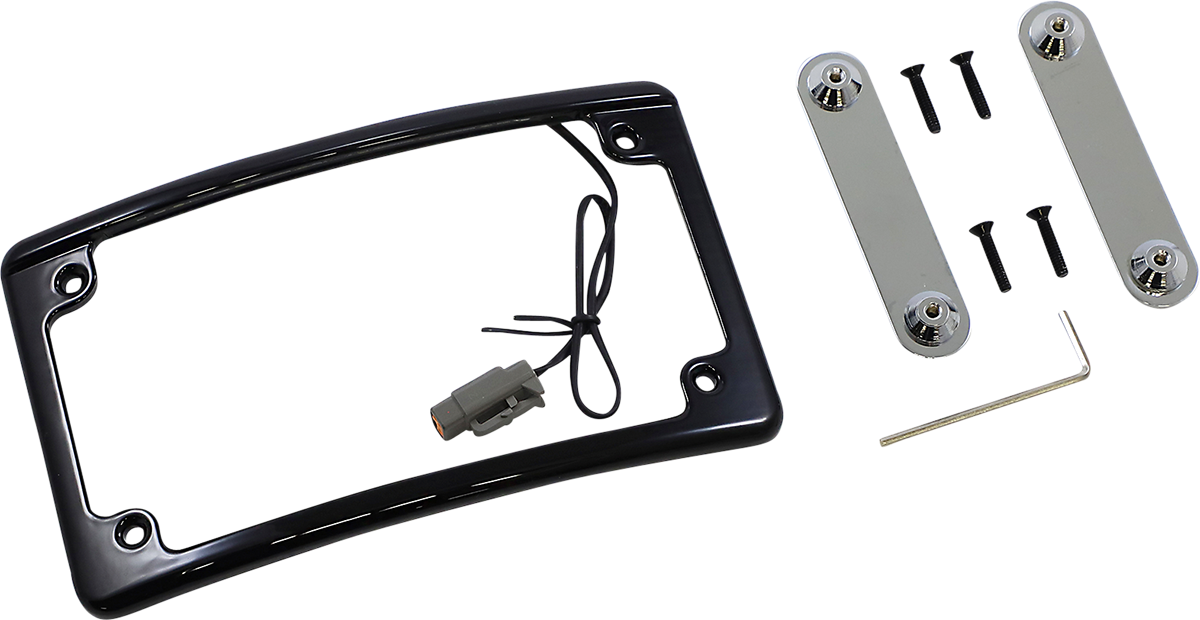 Radius LED License Plate Frame For CVO™