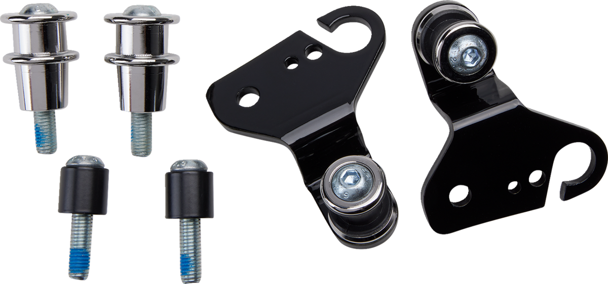 Detachable Wrap Around Rack - Chrome - Bobber