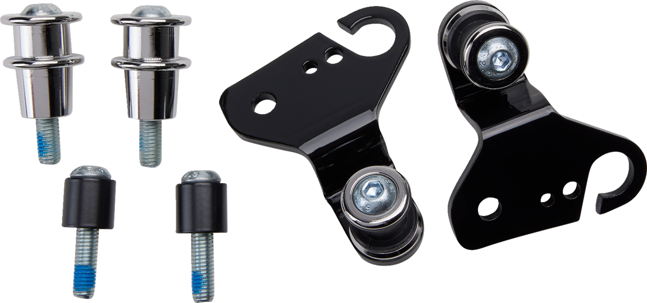 Detachable Wrap Around Rack - Chrome - Bobber
