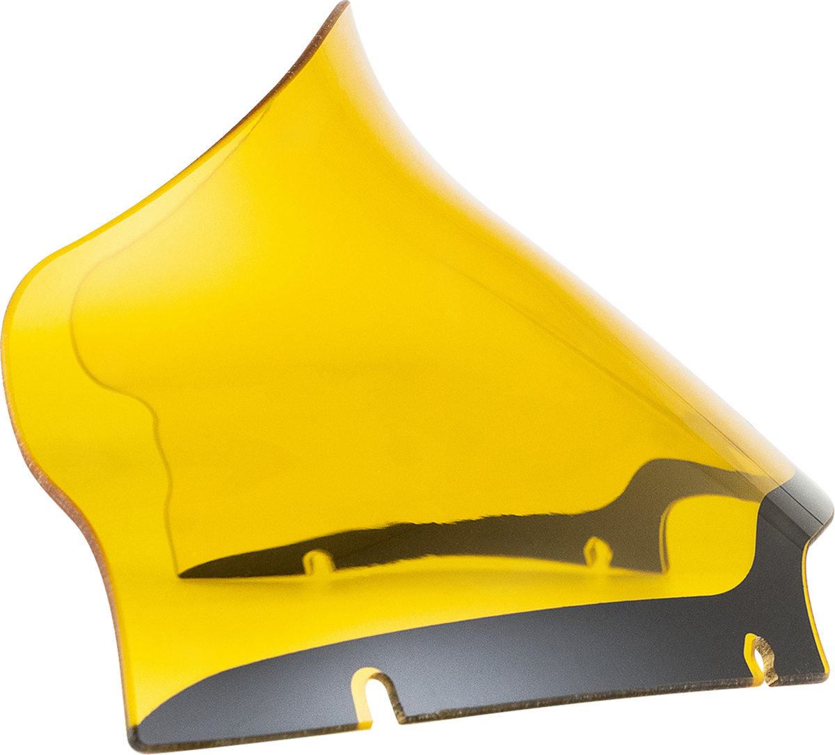 Kolor Flare® Windshield - 9" - Yellow - '15-'25 FLTR