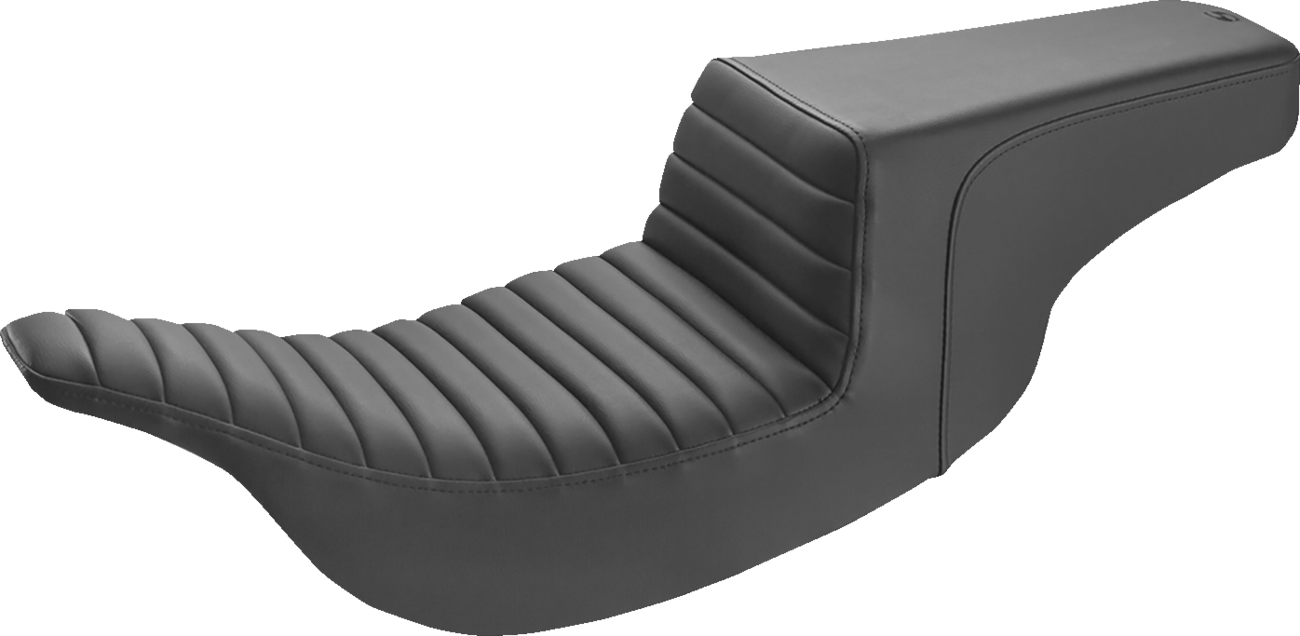 Step-Up Seat - Front Tuck-N-Roll - Black