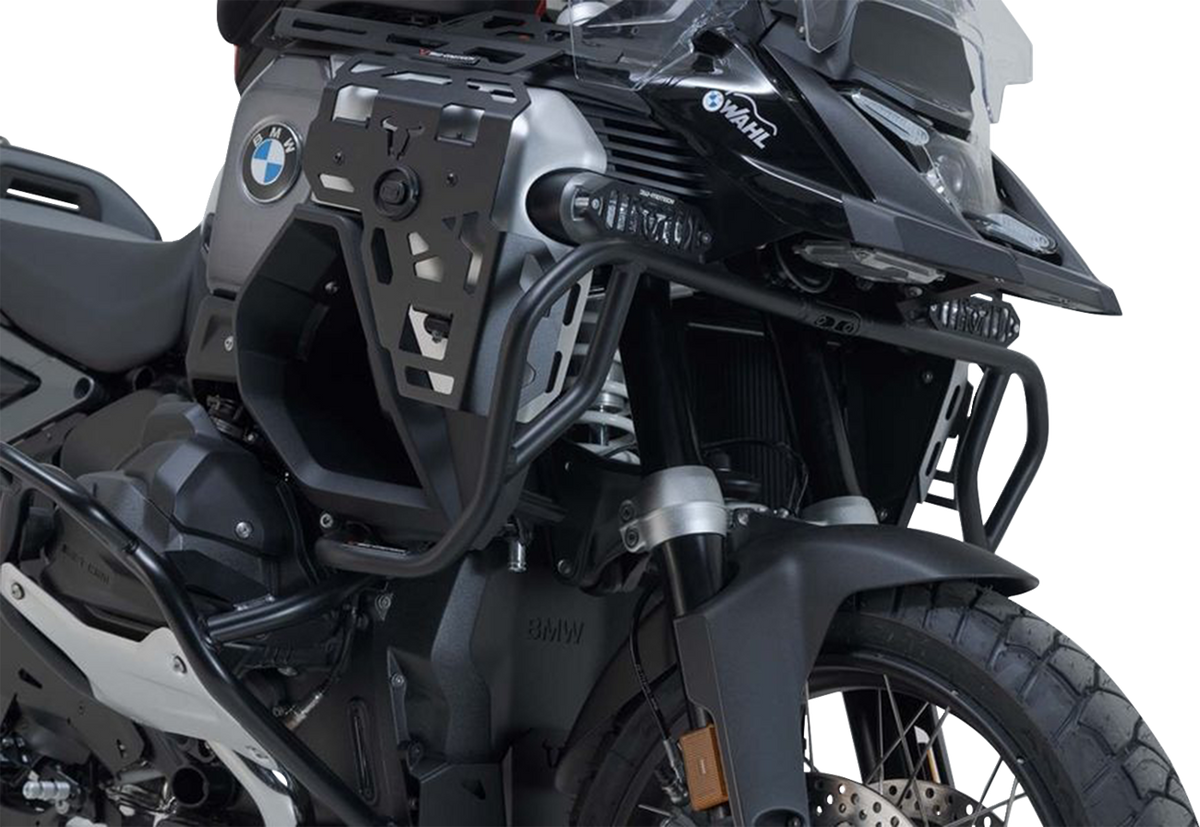 Upper Crash Bar - Black - BMW