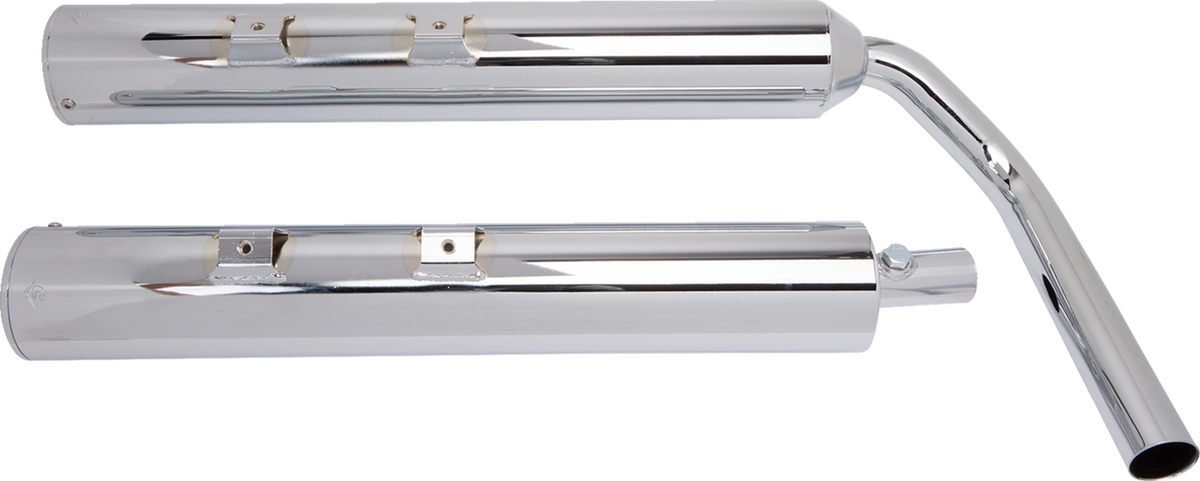 4" Classic Slip-On Mufflers - Standard Tip - VN1700