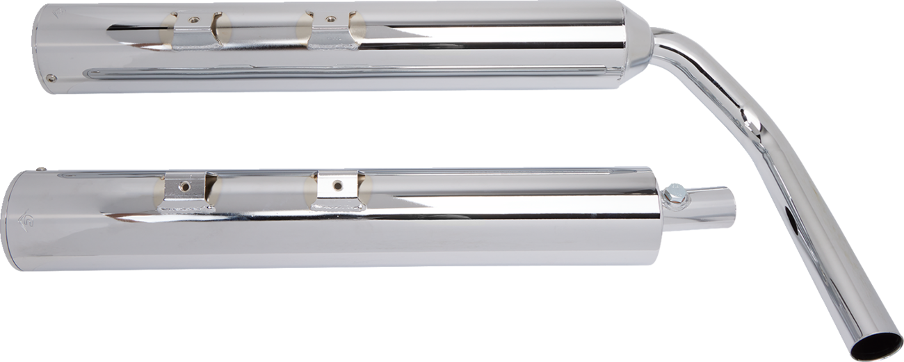 4" Classic Slip-On Mufflers - Standard Tip - VN1700