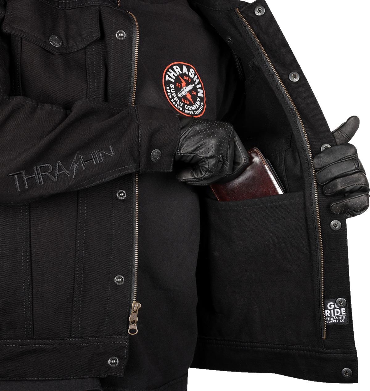 Highway V2 Denim Riding Jacket