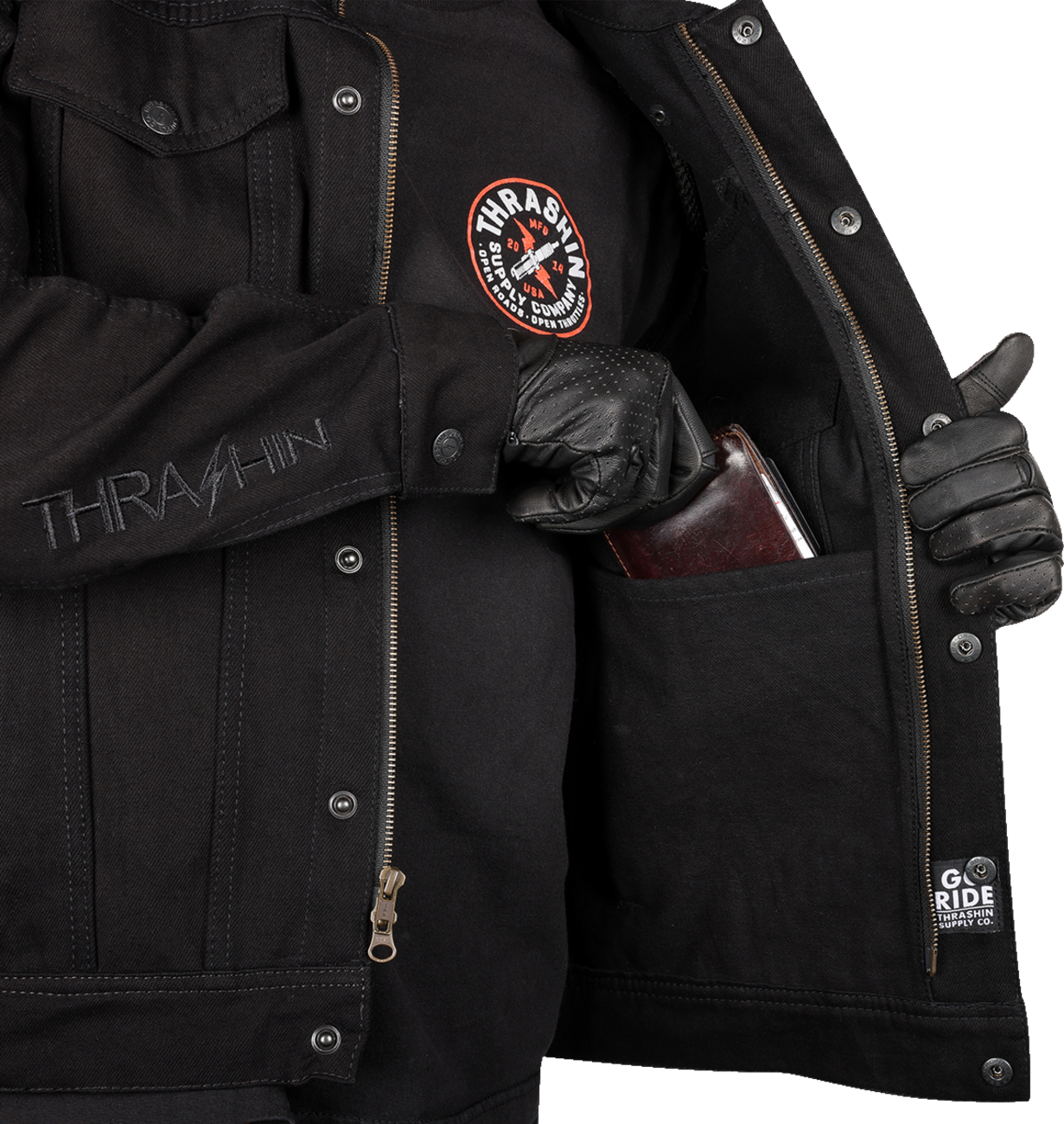 Highway V2 Denim Riding Jacket