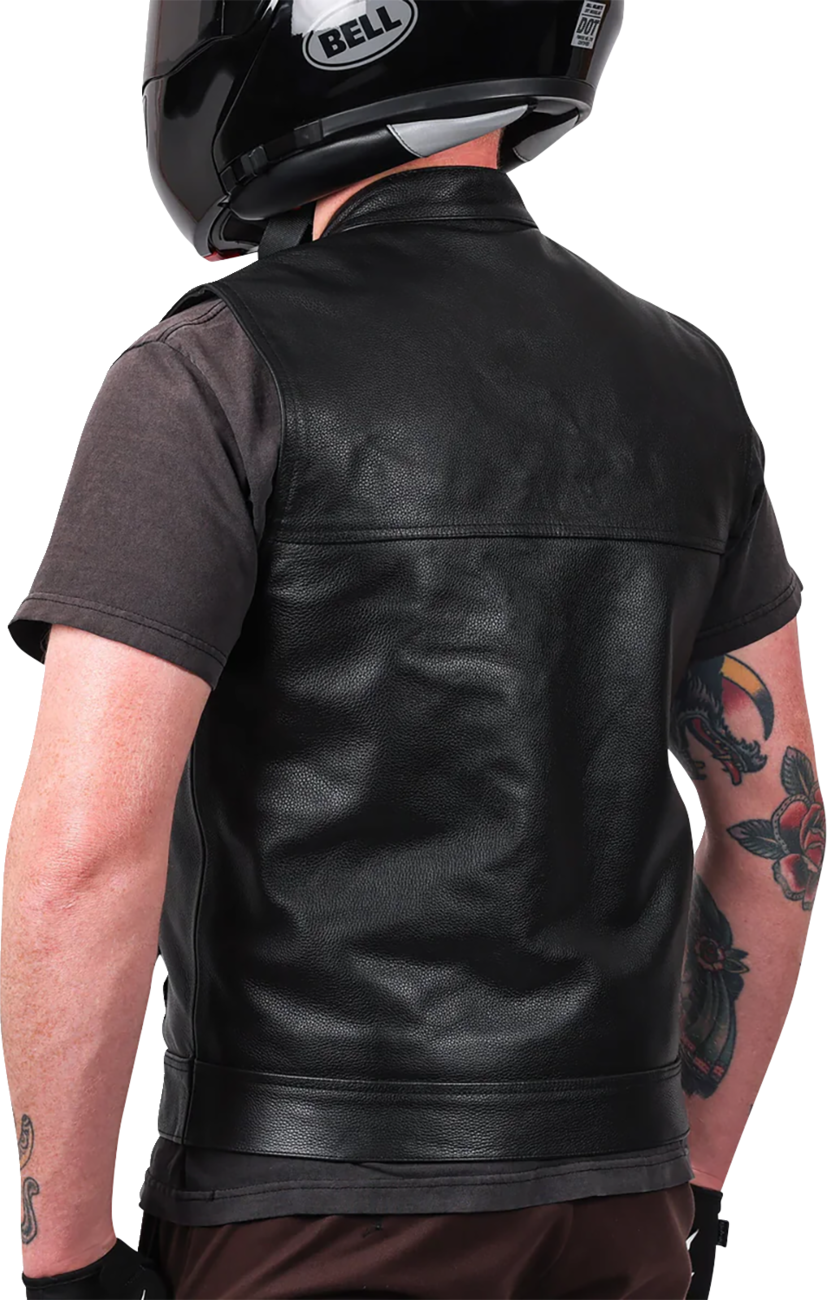 Mulholland Leather Riding Vest