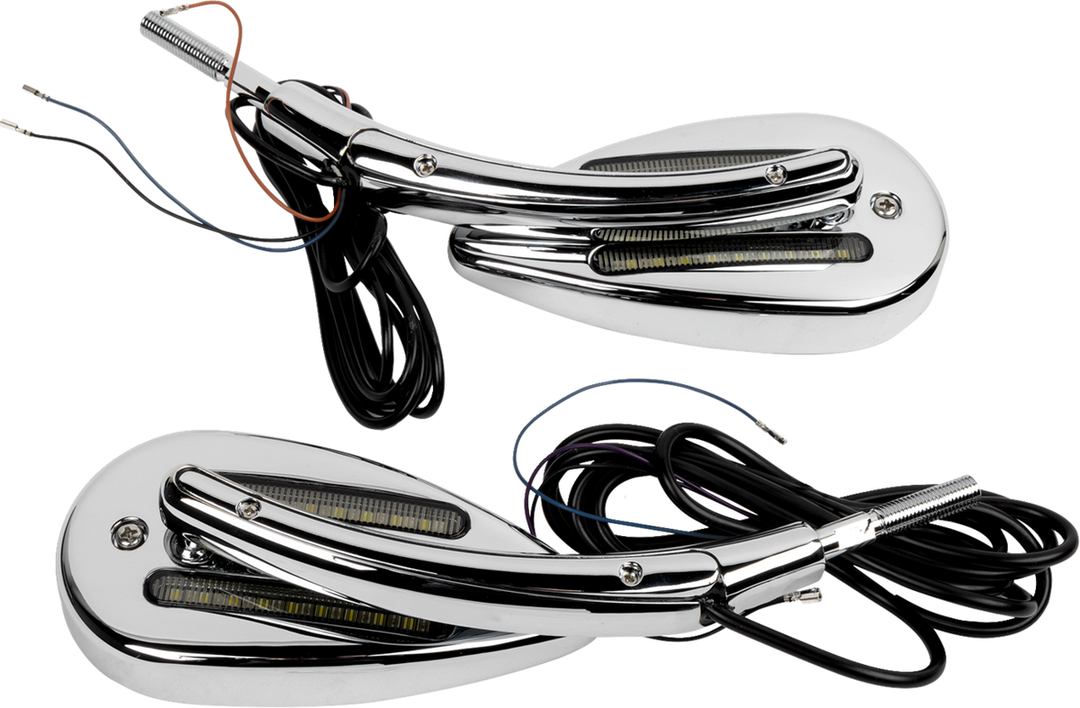 LED Mirrors With Run/Turn Signal