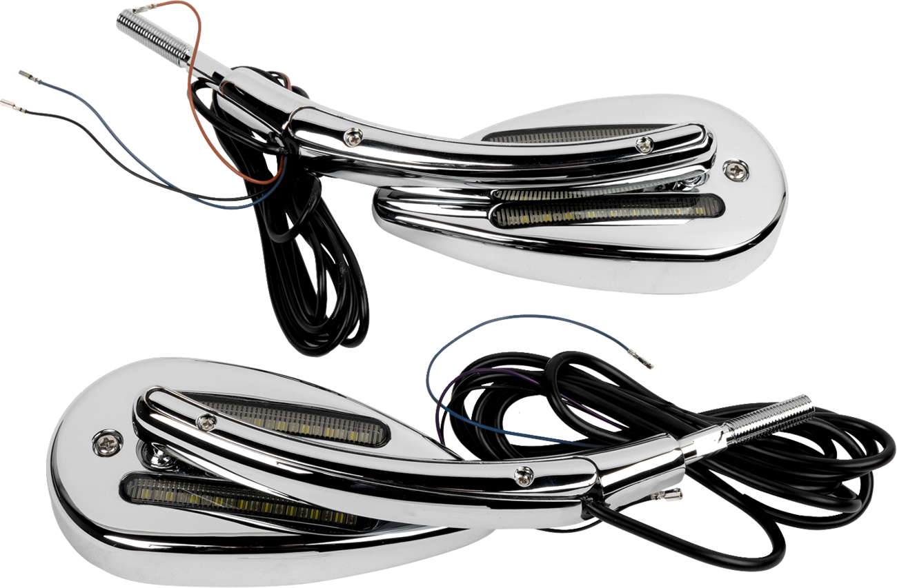 LED Mirrors With Run/Turn Signal