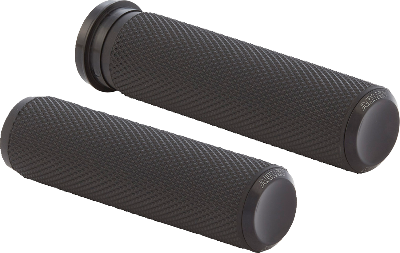 Knurled Grips - Cable - Black