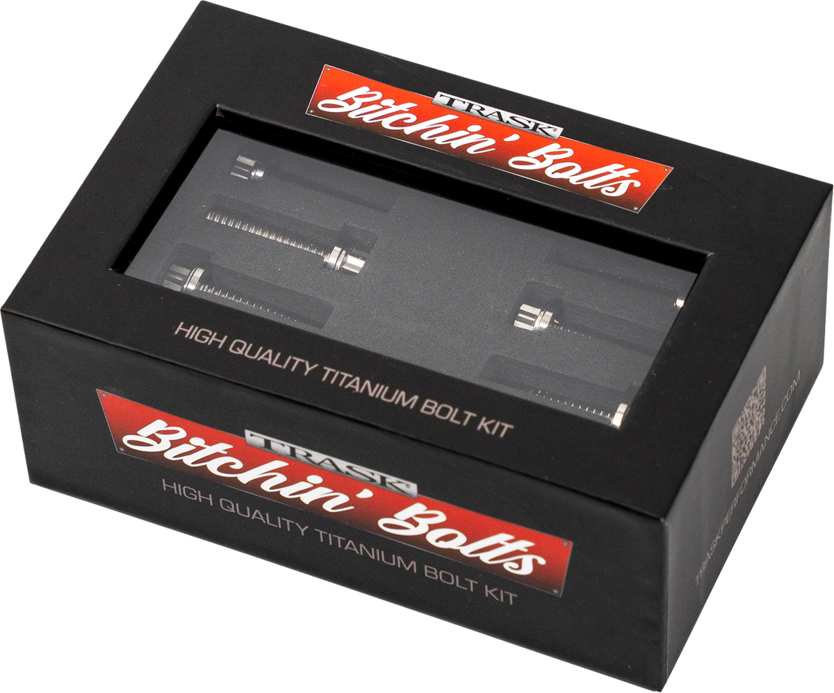 Bitchin' Bolts Hardware Kit - Titanium - M8 - Lifter Block