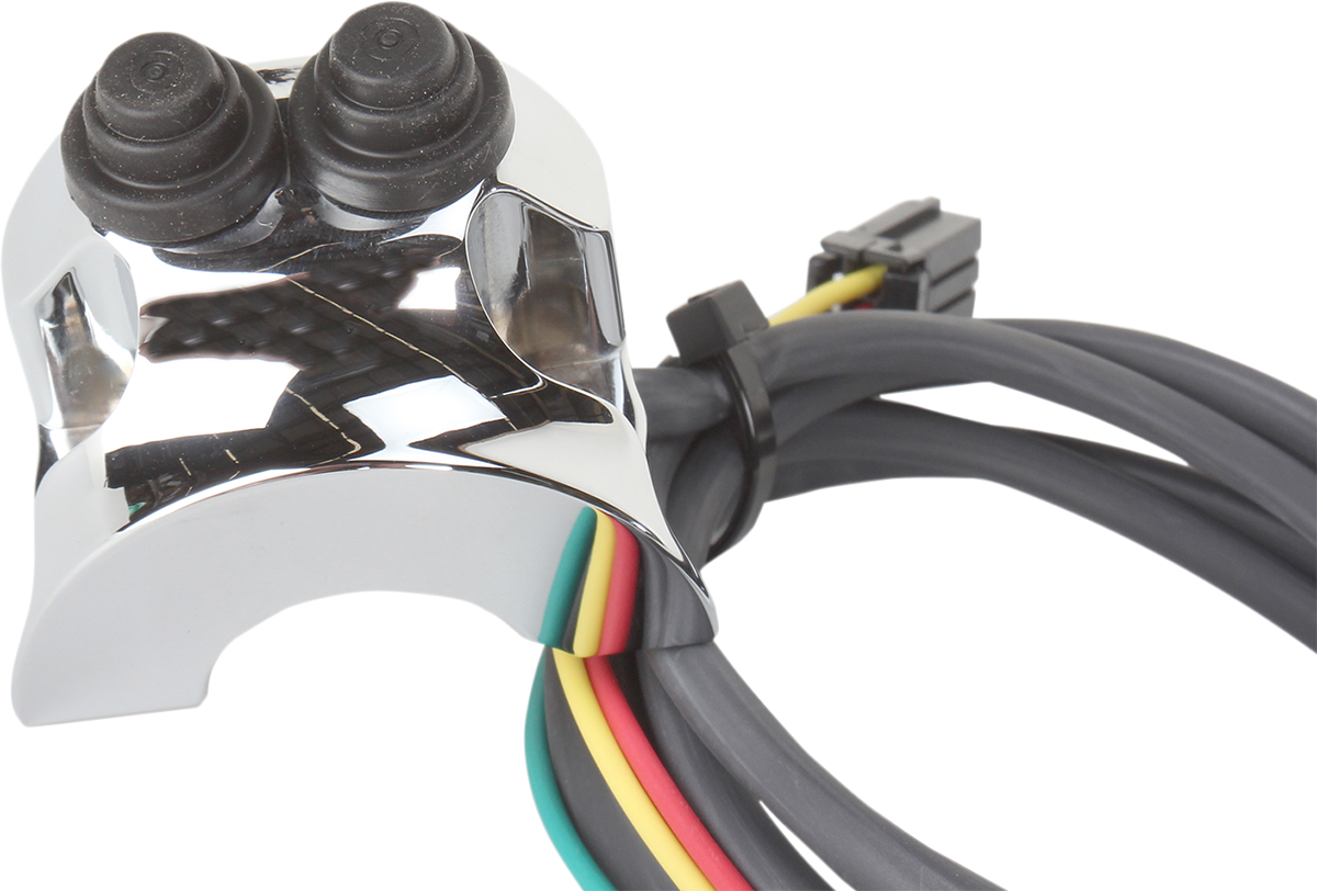 Chrome Legend Handlebar Mounted Control Assembly - FL