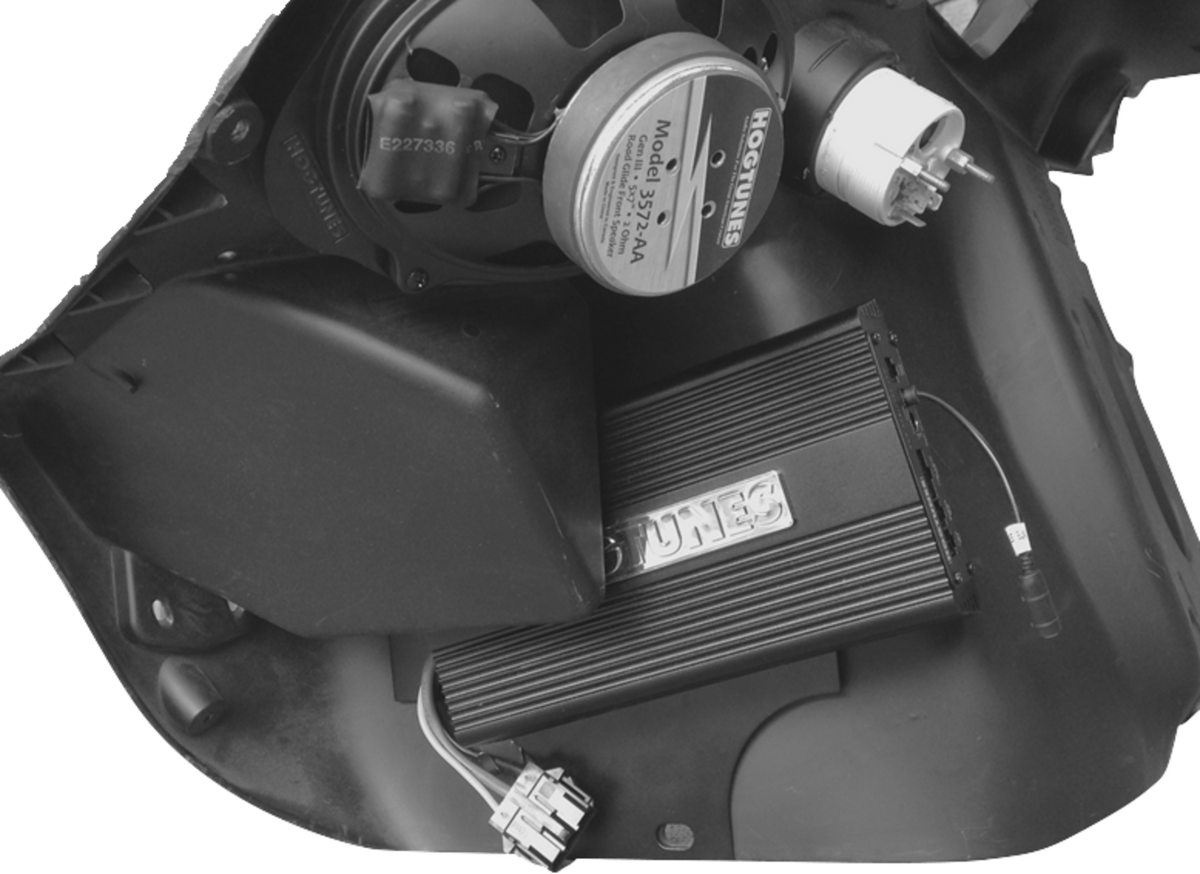 Amplifier Mounting Plate - '98-'13 Road Glide