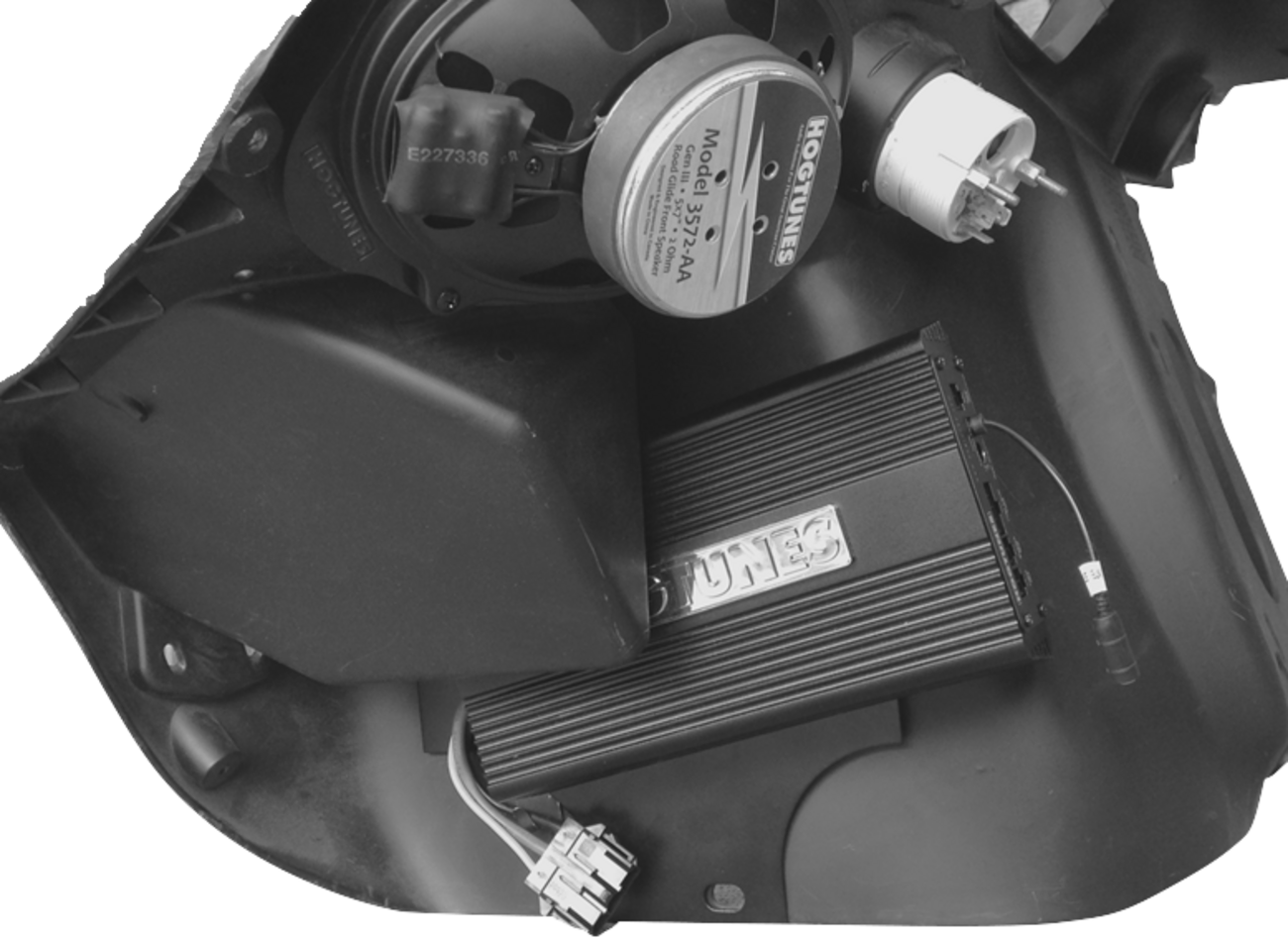 Amplifier Mounting Plate - '98-'13 Road Glide