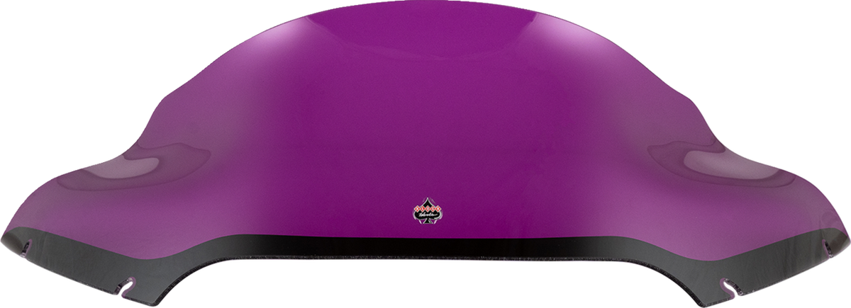 Kolor Flare® Windshield - 9" - Purple - '15-'25 FLTR