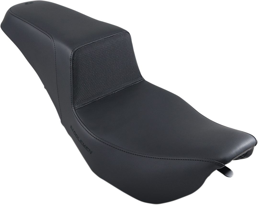 Step-Up Seat - Gripper - Black - FLHR/FLHX