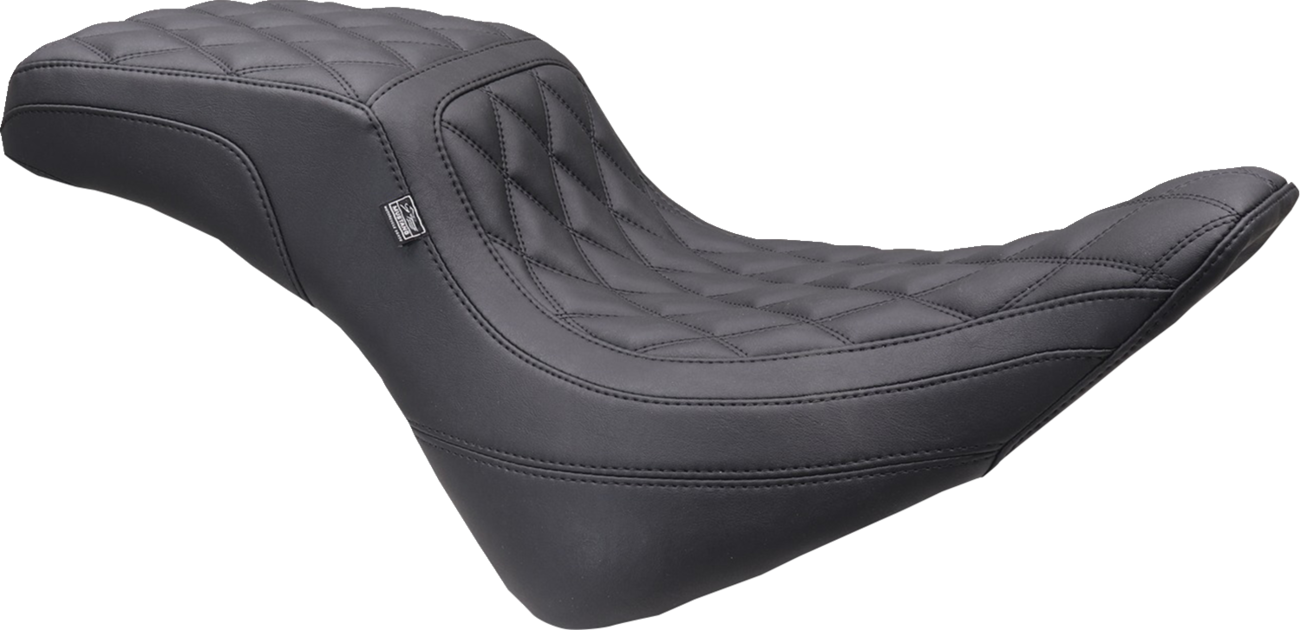 One-Piece/2-Up Squareback Seat - Double Diamond - Black Stitch - FXBR '23-'25