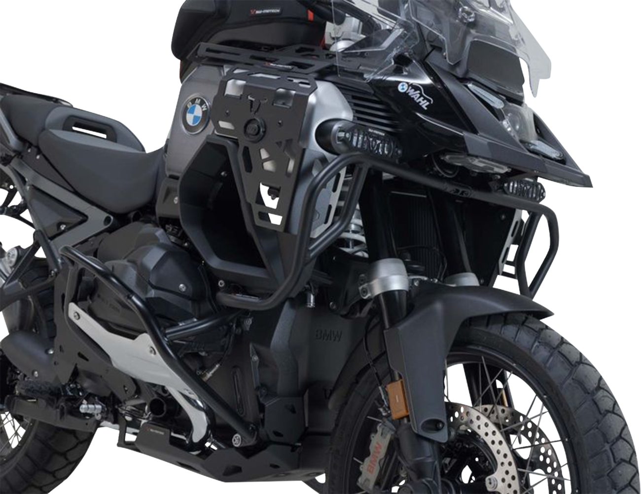 Upper Crash Bar - Black - BMW