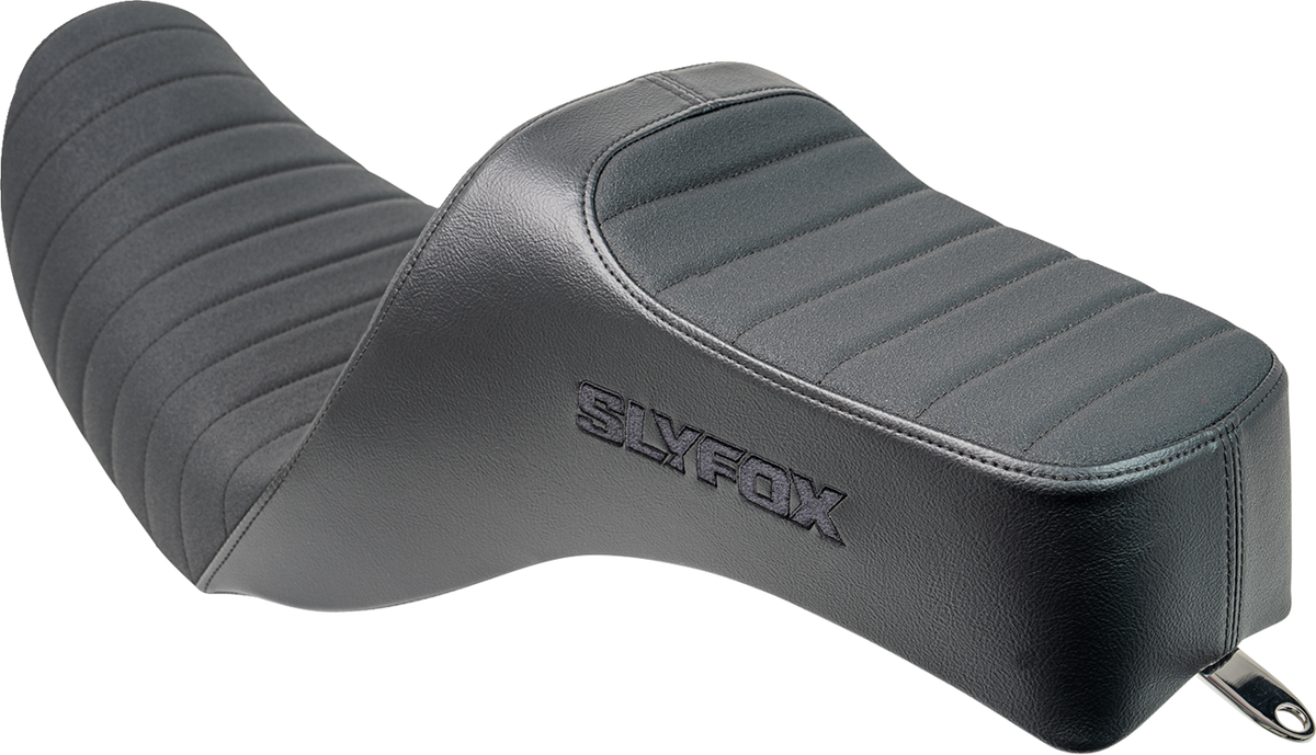 High Noon Seat - Vinyl - Classic Stitch - Black Logo - Dyna '06-'17