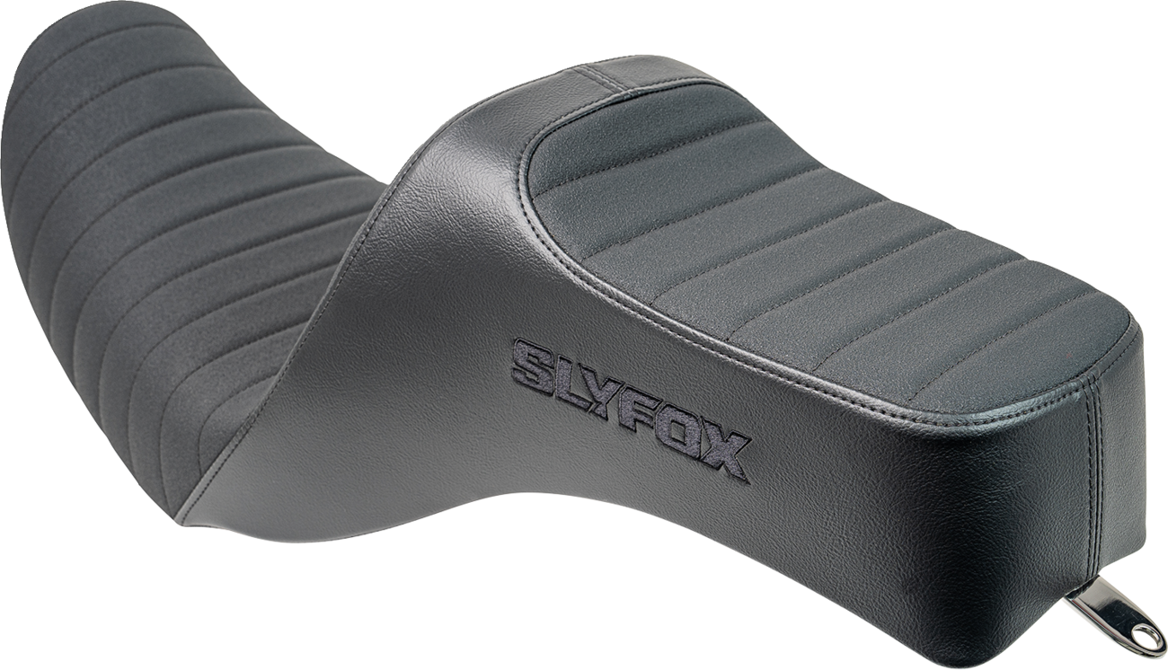 High Noon Seat - Vinyl - Classic Stitch - Black Logo - Dyna '06-'17