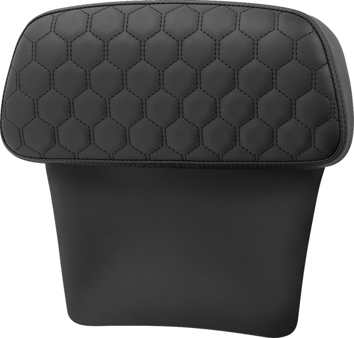 Chopped Tour Pak Pad - Honeycomb - Black Stitching - FLH/FLT '14-'24