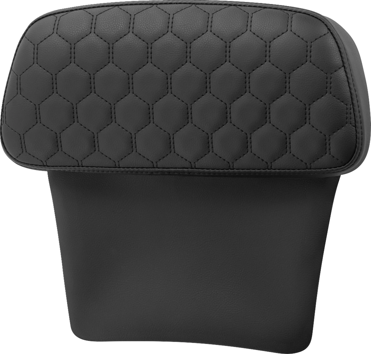 Chopped Tour Pak Pad - Honeycomb - Black Stitching - FLH/FLT '14-'24