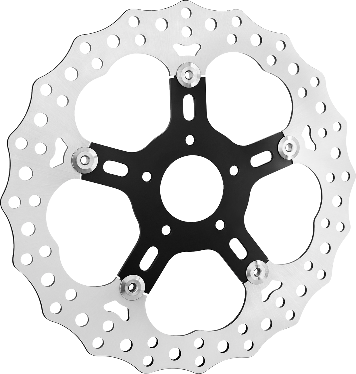 Jagged Rear Brake Rotor - 12-19/32" - Stainless Steel