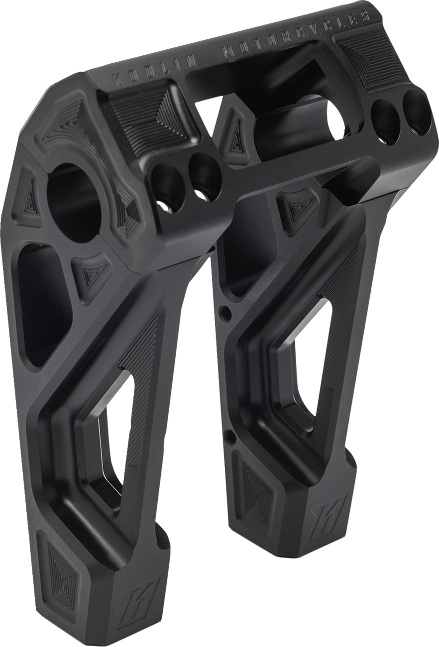 Fastback Risers - 6" - Black