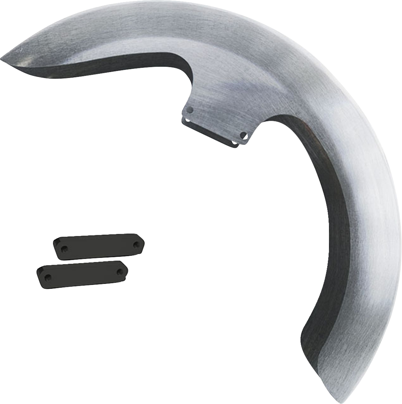 Thicky Front Fender - 21" Wheel - With Black Adapters - HD - Touring/Trike