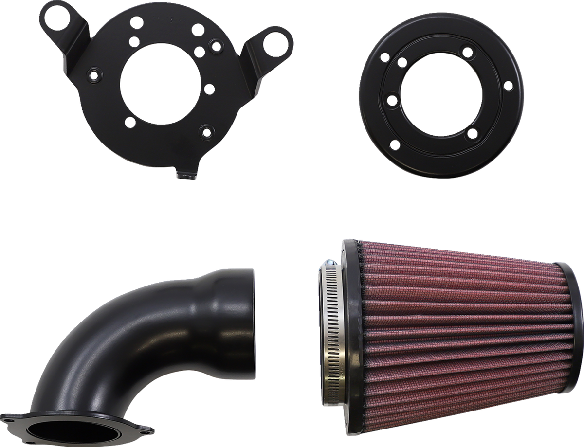 Cone Air Intake - Black - Twin Cam