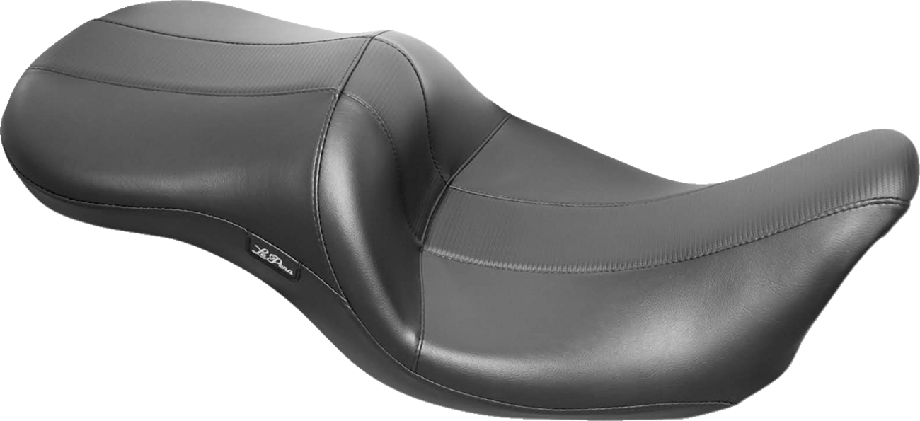Maverick Seat - Without Backrest - HR Black Carbon Fiber Inlay - Black - FL '08-'23
