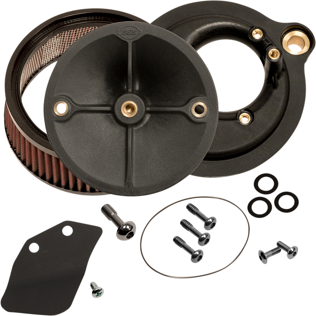 Super Stock™ Stealth Air Cleaner Kit - Black