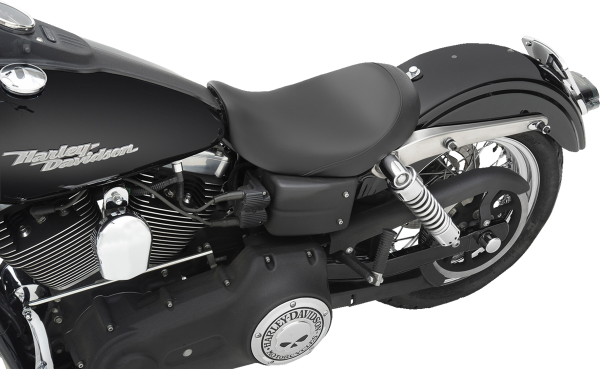 S3 Super Slammed Seat - Solo - Black - Dyna '06-'17