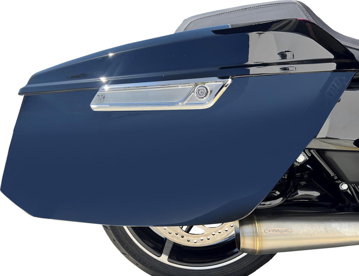 Saddlebag Latch Covers - Chrome - FLHX/FLTRX '23-'24