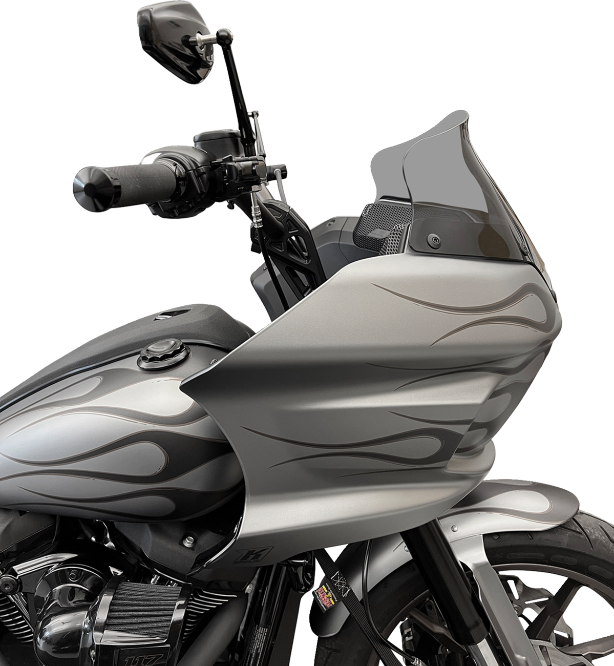 Fastback Risers - 6" - Black