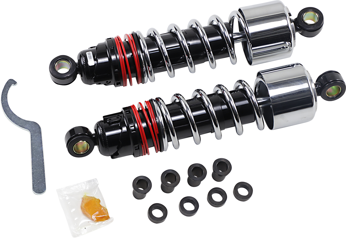 Slammer Plus Shocks - 10.5" - Chrome - XL