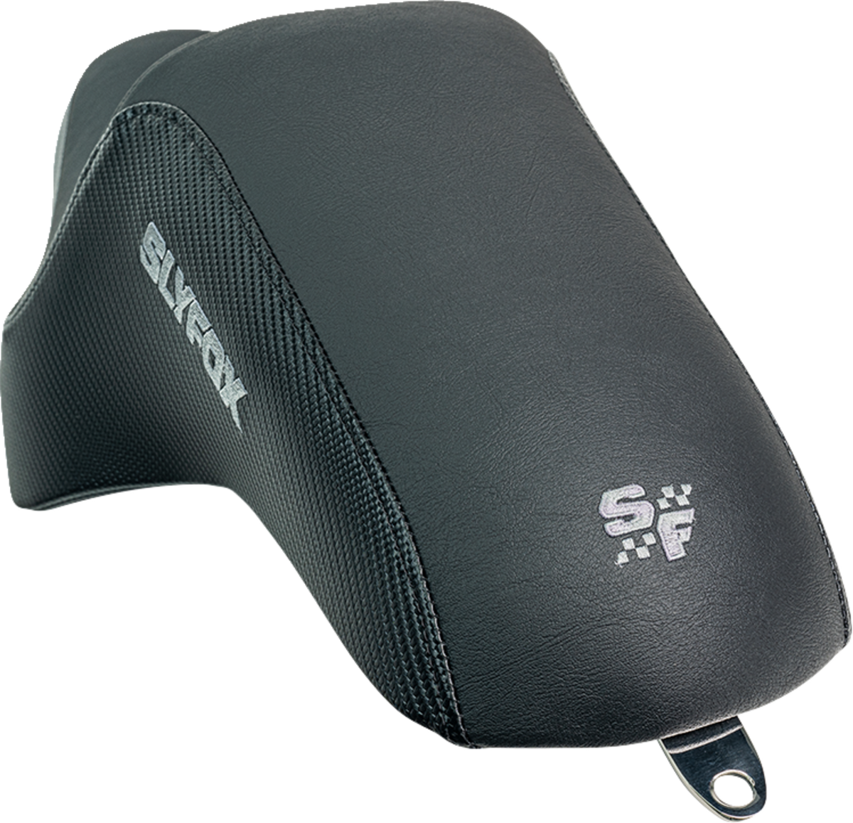 Drifter Seat - Gray Logo - Black Vinyl W/ Slipstop - Carbon Fiber - XL '04-'22