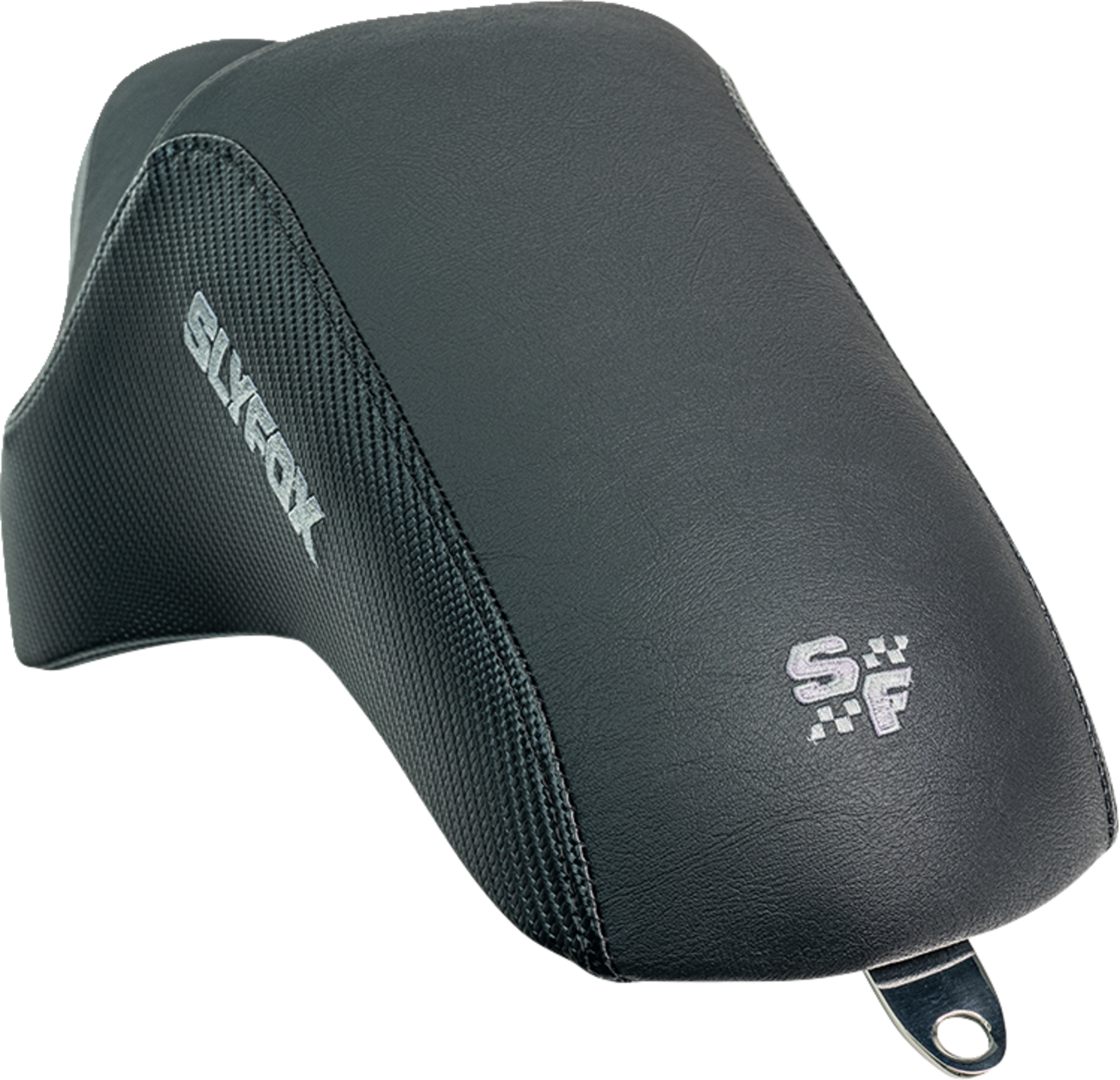 Drifter Seat - Gray Logo - Black Vinyl W/ Slipstop - Carbon Fiber - XL '04-'22