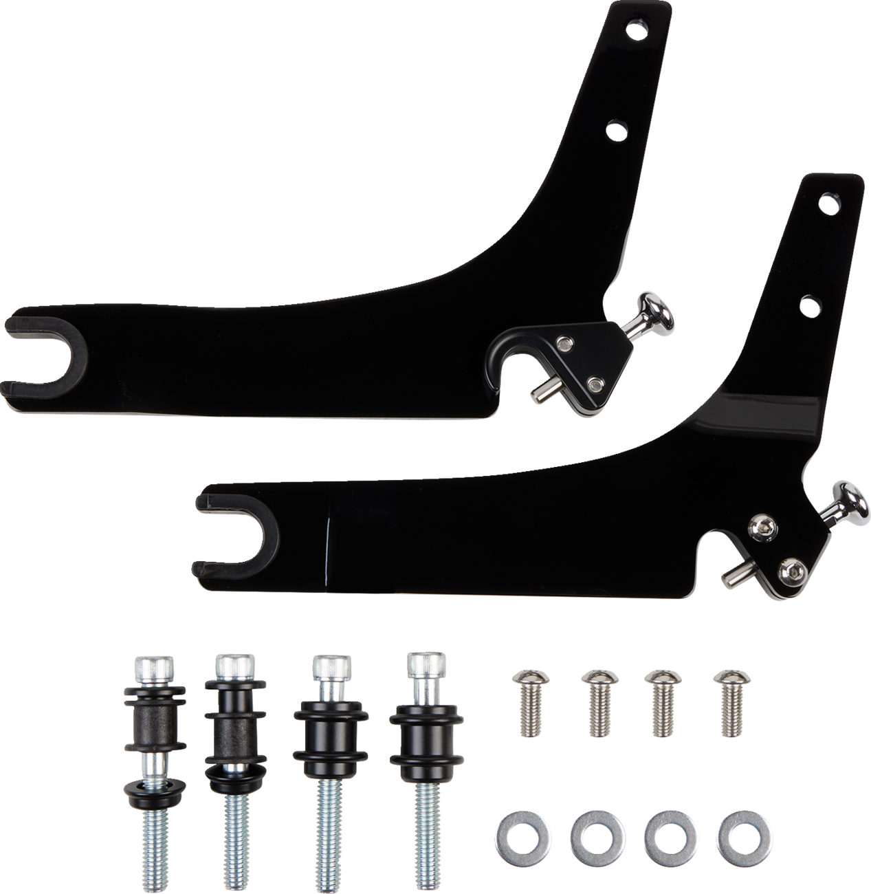 Backrest Kit - 14" - Black - FLHC/S