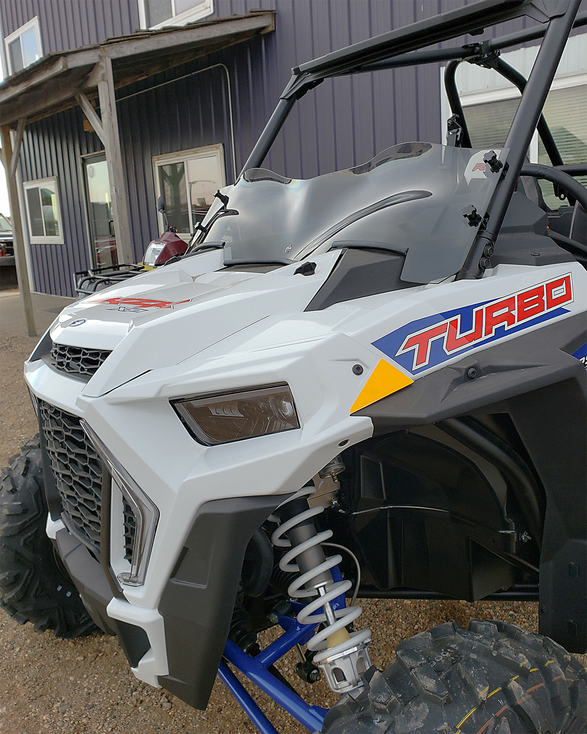 Flare® Windshield - 9-3/4" - Clear - RZR